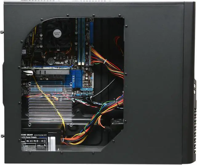Alt view image 4 of 9 - CyberpowerPC Desktop PC Gamer Ultra 2076 Intel Pentium D 840 4GB DDR3 1TB HDD NVIDIA GeForce GT 430 Windows 7 Home Premium 64-Bit