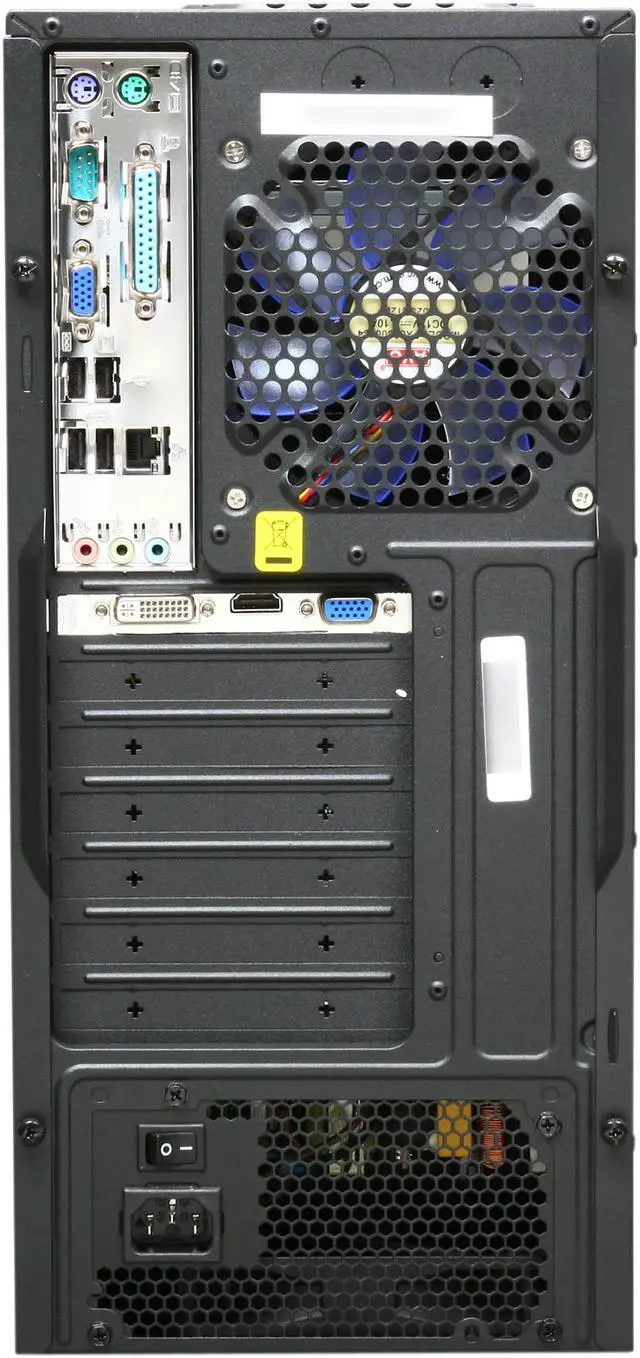 Alt view image 8 of 9 - CyberpowerPC Desktop PC Gamer Ultra 2076 Intel Pentium D 840 4GB DDR3 1TB HDD NVIDIA GeForce GT 430 Windows 7 Home Premium 64-Bit