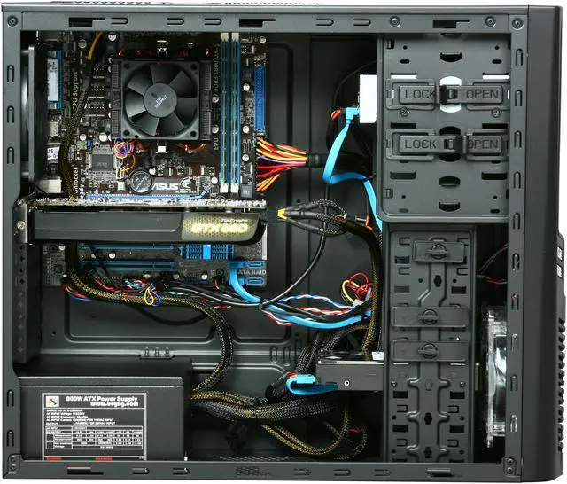 Alt view image 6 of 9 - CyberpowerPC Desktop PC Gamer Ultra 2086 AMD Phenom II X4 965 8GB DDR3 1TB HDD NVIDIA GeForce GTX 560 (1 GB) Windows 7 Home Premium 64-bit