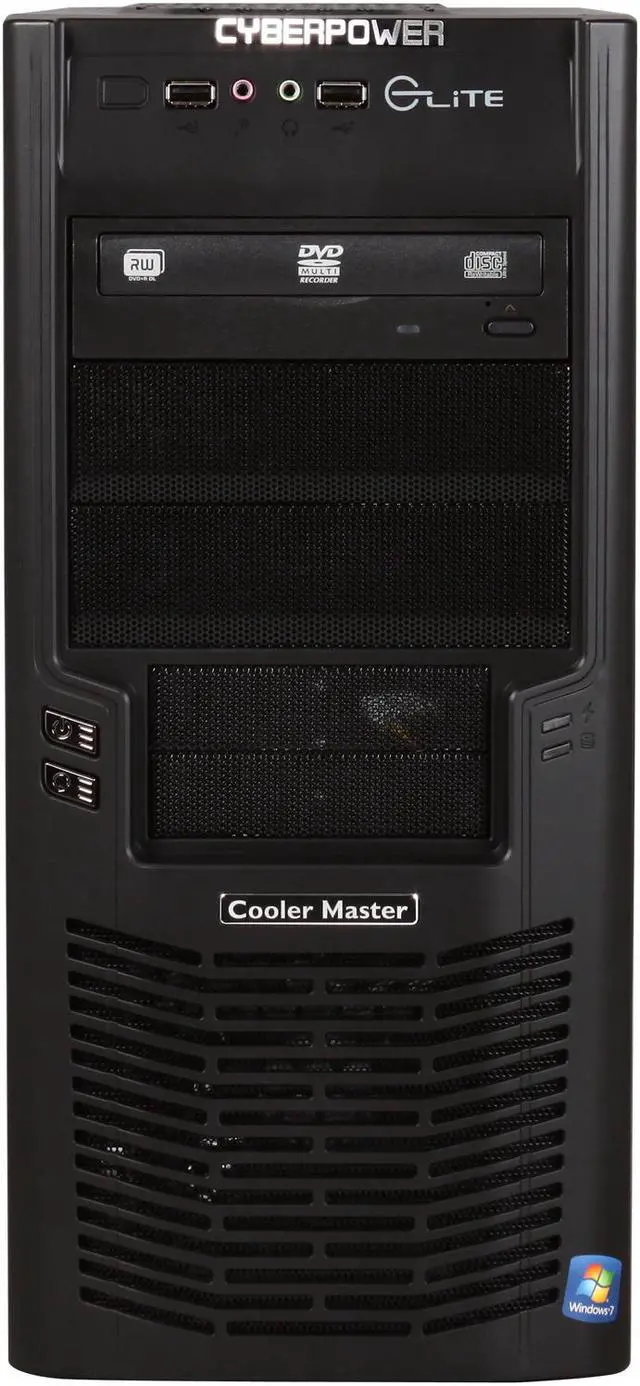 Alt view image 2 of 9 - CyberpowerPC Desktop PC Gamer Ultra 2084 AMD Athlon II X2 260 4GB DDR3 1TB HDD NVIDIA GeForce GT 520 (1 GB) Windows 7 Home Premium 64-bit