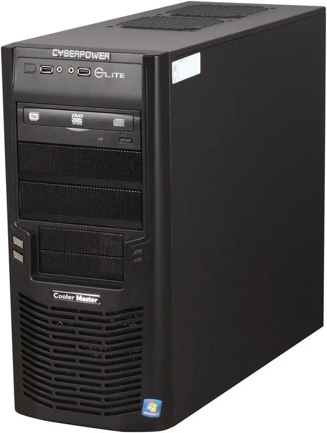 Alt view image 3 of 9 - CyberpowerPC Desktop PC Gamer Ultra 2084 AMD Athlon II X2 260 4GB DDR3 1TB HDD NVIDIA GeForce GT 520 (1 GB) Windows 7 Home Premium 64-bit