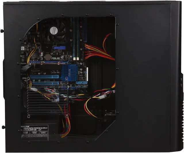 Alt view image 4 of 9 - CyberpowerPC Desktop PC Gamer Ultra 2084 AMD Athlon II X2 260 4GB DDR3 1TB HDD NVIDIA GeForce GT 520 (1 GB) Windows 7 Home Premium 64-bit