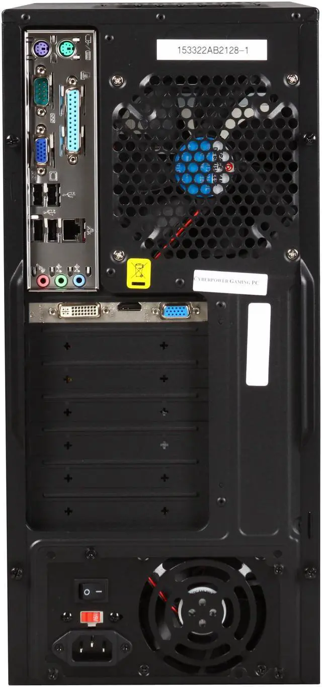 Alt view image 8 of 9 - CyberpowerPC Desktop PC Gamer Ultra 2084 AMD Athlon II X2 260 4GB DDR3 1TB HDD NVIDIA GeForce GT 520 (1 GB) Windows 7 Home Premium 64-bit