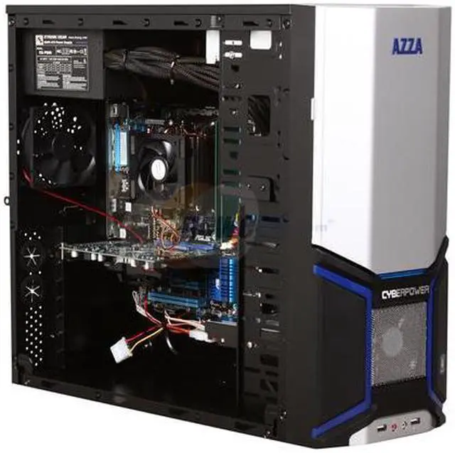 Alt view image 7 of 9 - CyberpowerPC Desktop PC Gamer Ultra 2085 AMD Phenom II X4 965 4GB DDR3 1TB HDD AMD Radeon HD 6670 (1 GB) Windows 7 Home Premium 64-bit