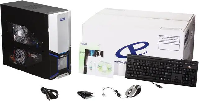 Alt view image 9 of 9 - CyberpowerPC Desktop PC Gamer Ultra 2085 AMD Phenom II X4 965 4GB DDR3 1TB HDD AMD Radeon HD 6670 (1 GB) Windows 7 Home Premium 64-bit