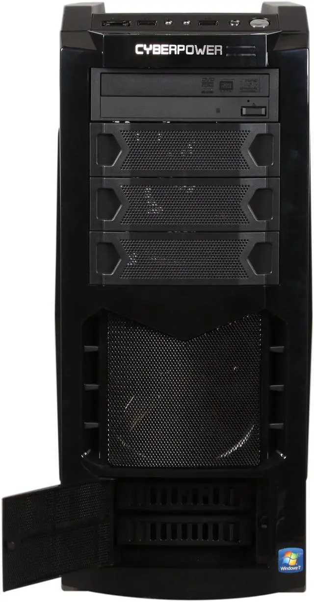 Alt view image 2 of 10 - CyberpowerPC Desktop PC Gamer Ultra 2081 AMD Phenom II X6 1090T 8GB DDR3 1TB HDD AMD Radeon HD 6770 (1 GB) Windows 7 Home Premium 64-bit