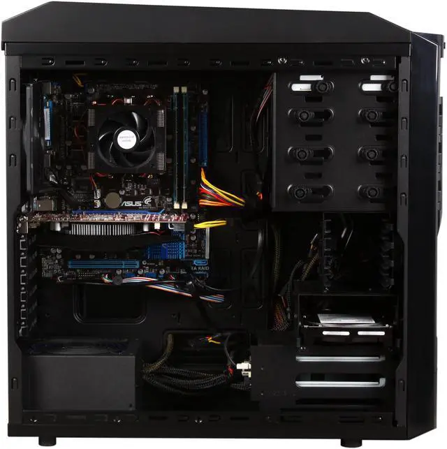 Alt view image 6 of 10 - CyberpowerPC Desktop PC Gamer Ultra 2081 AMD Phenom II X6 1090T 8GB DDR3 1TB HDD AMD Radeon HD 6770 (1 GB) Windows 7 Home Premium 64-bit