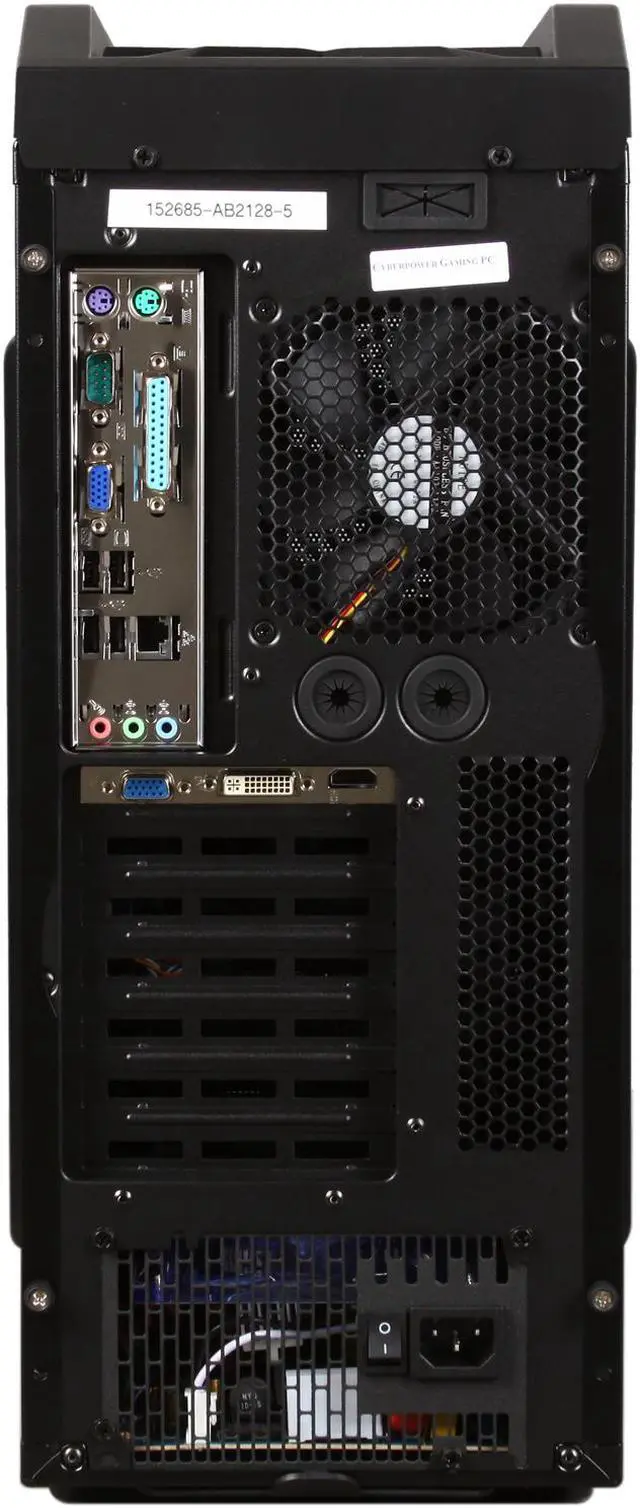 Alt view image 8 of 10 - CyberpowerPC Desktop PC Gamer Ultra 2081 AMD Phenom II X6 1090T 8GB DDR3 1TB HDD AMD Radeon HD 6770 (1 GB) Windows 7 Home Premium 64-bit