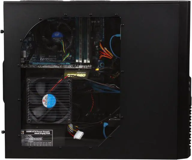 Alt view image 4 of 9 - CyberpowerPC Desktop PC Gamer Xtreme 1315 Intel Core i5-2500K 8GB DDR3 1TB HDD NVIDIA GeForce GTX 560 (1 GB) Windows 7 Home Premium 64-bit