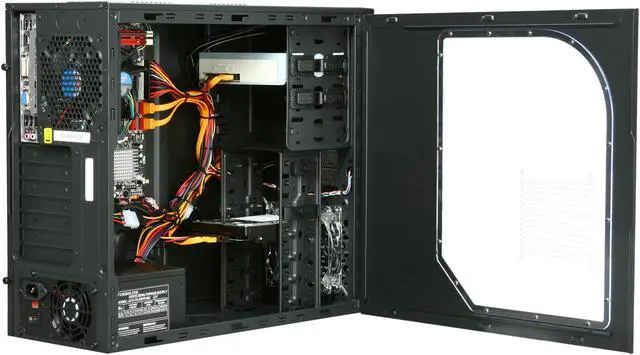Alt view image 5 of 9 - CyberpowerPC Desktop PC Gamer Xtreme 1313 Intel Core i3-2100 4GB DDR3 1TB HDD Intel HD Graphics 2000 Windows 7 Home Premium 64-bit