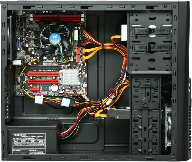 Alt view image 6 of 9 - CyberpowerPC Desktop PC Gamer Xtreme 1313 Intel Core i3-2100 4GB DDR3 1TB HDD Intel HD Graphics 2000 Windows 7 Home Premium 64-bit