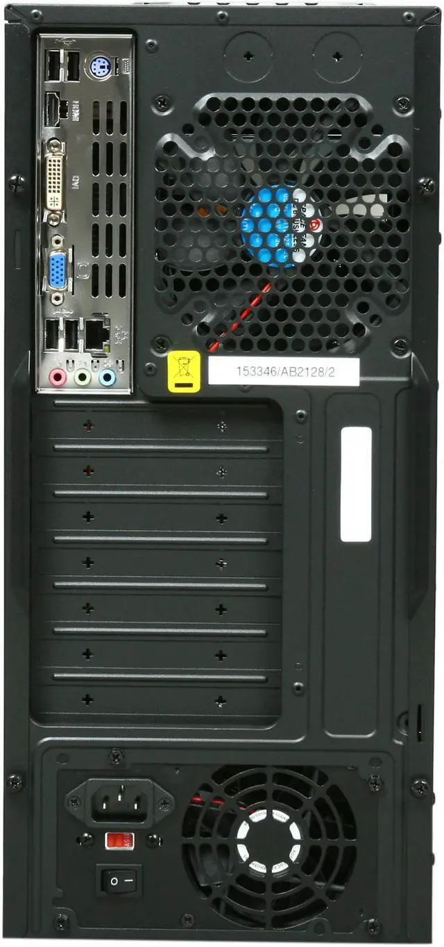 Alt view image 8 of 9 - CyberpowerPC Desktop PC Gamer Xtreme 1313 Intel Core i3-2100 4GB DDR3 1TB HDD Intel HD Graphics 2000 Windows 7 Home Premium 64-bit