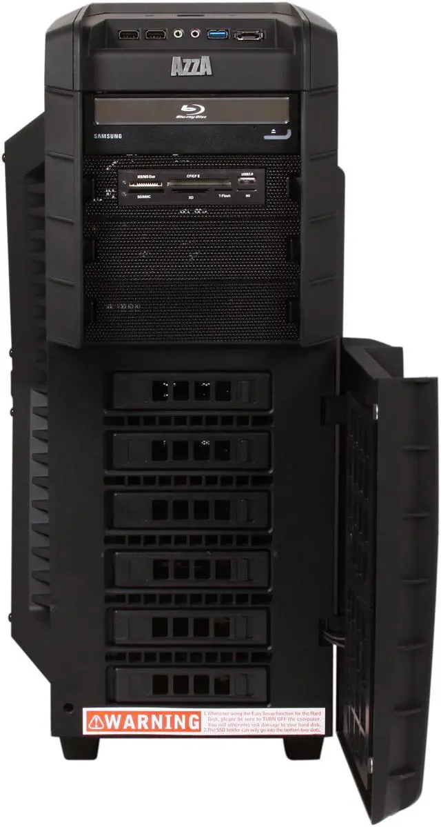 Alt view image 2 of 10 - CyberpowerPC Desktop PC Gamer Xtreme 1320LQ Intel Core i7-2600K 8GB DDR3 2TB HDD NVIDIA GeForce GTX 570 1.2GB Windows 7 Home Premium 64-bit