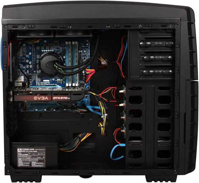 Alt view image 6 of 10 - CyberpowerPC Desktop PC Gamer Xtreme 1320LQ Intel Core i7-2600K 8GB DDR3 2TB HDD NVIDIA GeForce GTX 570 1.2GB Windows 7 Home Premium 64-bit