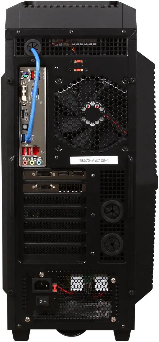 Alt view image 9 of 10 - CyberpowerPC Desktop PC Gamer Xtreme 1320LQ Intel Core i7-2600K 8GB DDR3 2TB HDD NVIDIA GeForce GTX 570 1.2GB Windows 7 Home Premium 64-bit