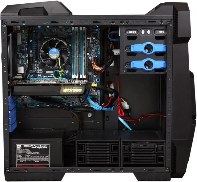 Alt view image 6 of 9 - CyberpowerPC Desktop PC Gamer Xtreme 1317 Intel Core i7-2600K 8GB DDR3 2TB HDD NVIDIA GeForce GTX 560 1GB Windows 7 Home Premium 64-bit
