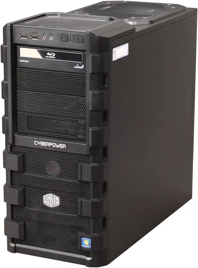 Alt view image 3 of 9 - CyberpowerPC Desktop PC Gamer Xtreme 1319 Intel Core i7-2600K 8GB DDR3 1TB HDD AMD Radeon HD 6850 1GB Windows 7 Home Premium 64-bit