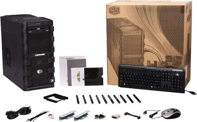 Alt view image 9 of 9 - CyberpowerPC Desktop PC Gamer Xtreme 1319 Intel Core i7-2600K 8GB DDR3 1TB HDD AMD Radeon HD 6850 1GB Windows 7 Home Premium 64-bit