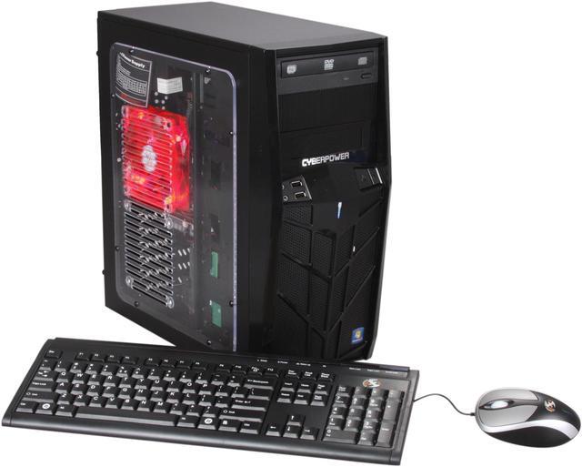 Main image of CyberpowerPC Desktop PC Gamer Xtreme 1321 (GX1321) Intel Core i5-2500K 8GB DDR3 1TB HDD AMD Radeon HD 6670 1GB Windows 7 Home Premium 64-Bit