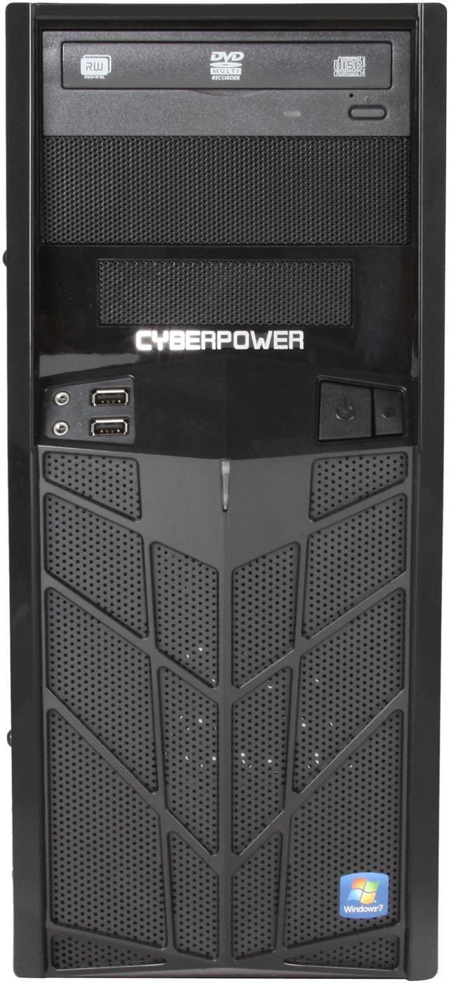Alt view image 2 of 9 - CyberpowerPC Desktop PC Gamer Xtreme 1321 (GX1321) Intel Core i5-2500K 8GB DDR3 1TB HDD AMD Radeon HD 6670 1GB Windows 7 Home Premium 64-Bit