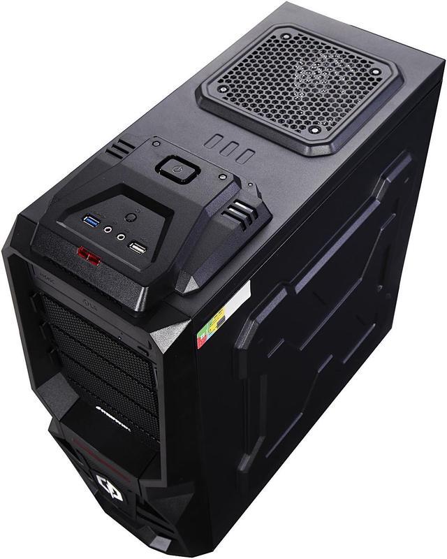 Alt view image 7 of 8 - CyberpowerPC Desktop PC Gamer Ultra 2098 AMD FX-Series FX-4300 8GB DDR3 500GB HDD AMD Radeon R7 240 Windows 10 Home 64-Bit