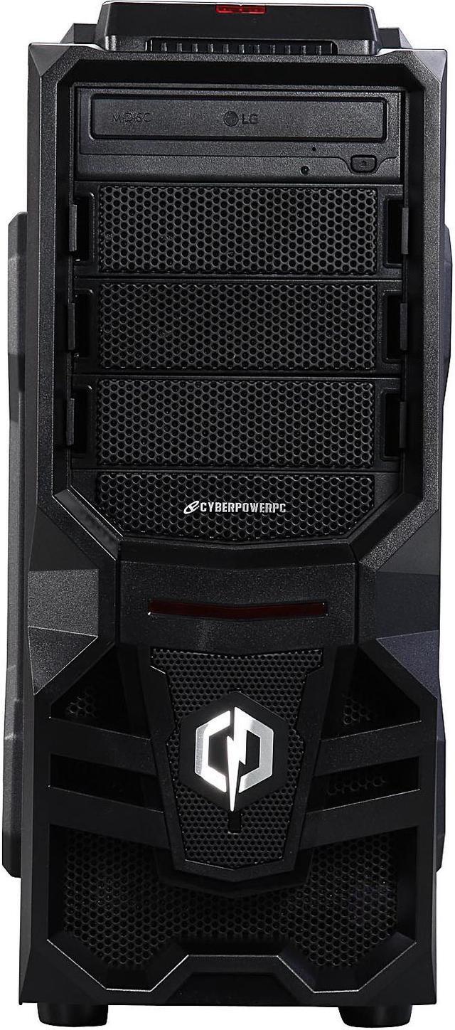 Alt view image 3 of 8 - CyberpowerPC Desktop PC Gamer Ultra 2098 AMD FX-Series FX-4300 8GB DDR3 500GB HDD AMD Radeon R7 240 Windows 10 Home 64-Bit