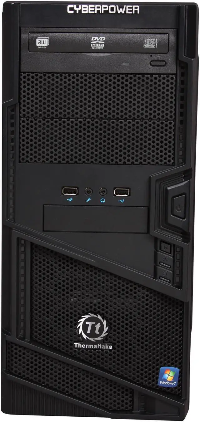 Alt view image 2 of 9 - CyberpowerPC Desktop PC Gamer Ultra 2099 AMD FX-Series FX-8120 8GB DDR3 1TB HDD AMD Radeon HD 6670 1GB Windows 7 Home Premium 64-Bit