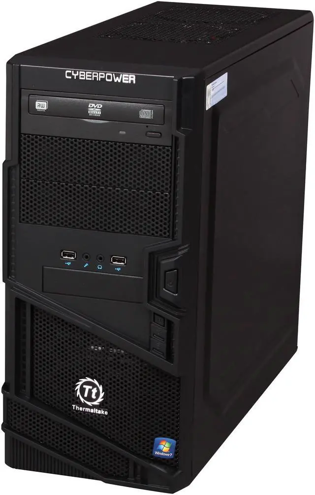 Alt view image 3 of 9 - CyberpowerPC Desktop PC Gamer Ultra 2099 AMD FX-Series FX-8120 8GB DDR3 1TB HDD AMD Radeon HD 6670 1GB Windows 7 Home Premium 64-Bit