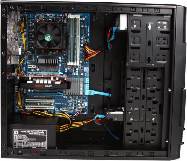 Alt view image 6 of 9 - CyberpowerPC Desktop PC Gamer Ultra 2099 AMD FX-Series FX-8120 8GB DDR3 1TB HDD AMD Radeon HD 6670 1GB Windows 7 Home Premium 64-Bit