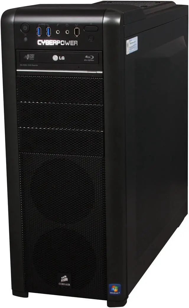 Alt view image 3 of 9 - CyberpowerPC Desktop PC Gamer Ultra 2103 AMD FX-Series FX-8150 16GB DDR3 2TB HDD Nvidia Geforce GTX 570 1.2GB Windows 7 Home Premium 64-Bit