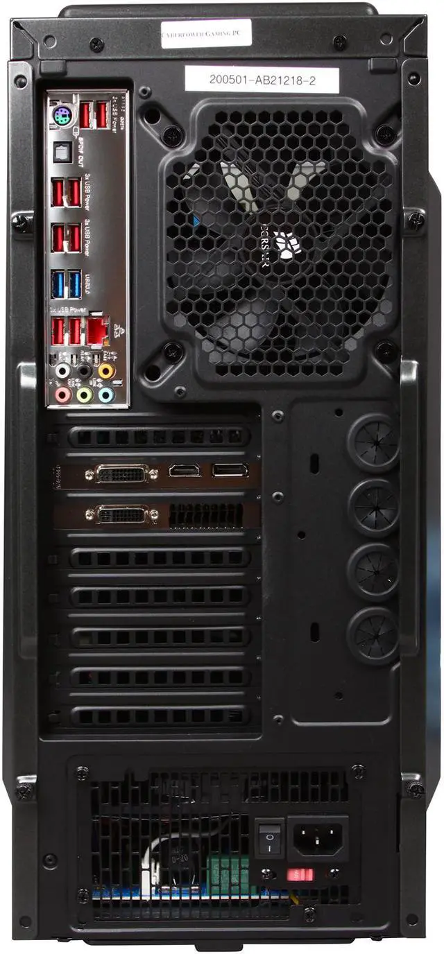 Alt view image 8 of 9 - CyberpowerPC Desktop PC Gamer Ultra 2103 AMD FX-Series FX-8150 16GB DDR3 2TB HDD Nvidia Geforce GTX 570 1.2GB Windows 7 Home Premium 64-Bit