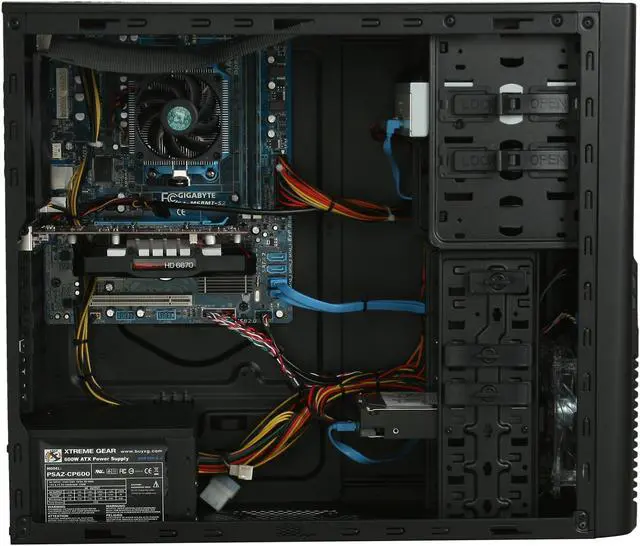 Alt view image 6 of 9 - CyberpowerPC Desktop PC Gamer Ultra 2110 AMD FX-Series FX-6100 8GB DDR3 1TB HDD AMD Radeon HD 6670 1GB Windows 7 Home Premium 64-Bit