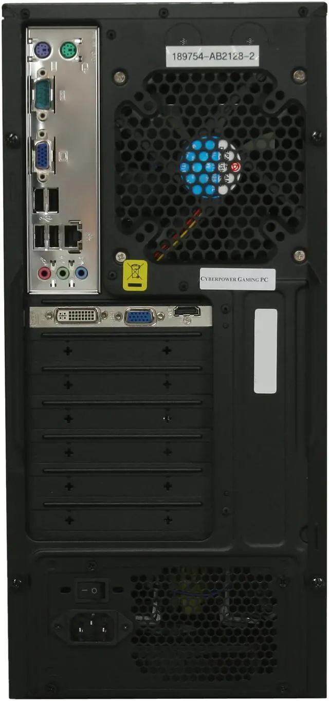 Alt view image 8 of 9 - CyberpowerPC Desktop PC Gamer Ultra 2110 AMD FX-Series FX-6100 8GB DDR3 1TB HDD AMD Radeon HD 6670 1GB Windows 7 Home Premium 64-Bit