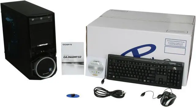 Alt view image 9 of 9 - CyberpowerPC Desktop PC Gamer Ultra 2114 AMD FX-Series FX-4100 4GB DDR3 1TB HDD Nvidia Geforce GT 520 1GB Windows 7 Home Premium 64-Bit