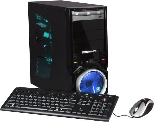 Main image of CyberpowerPC Desktop PC Gamer Ultra 2117 AMD FX-Series FX-4100 8GB DDR3 1TB HDD AMD Radeon HD 6670 1GB Windows 7 Home Premium 64-Bit