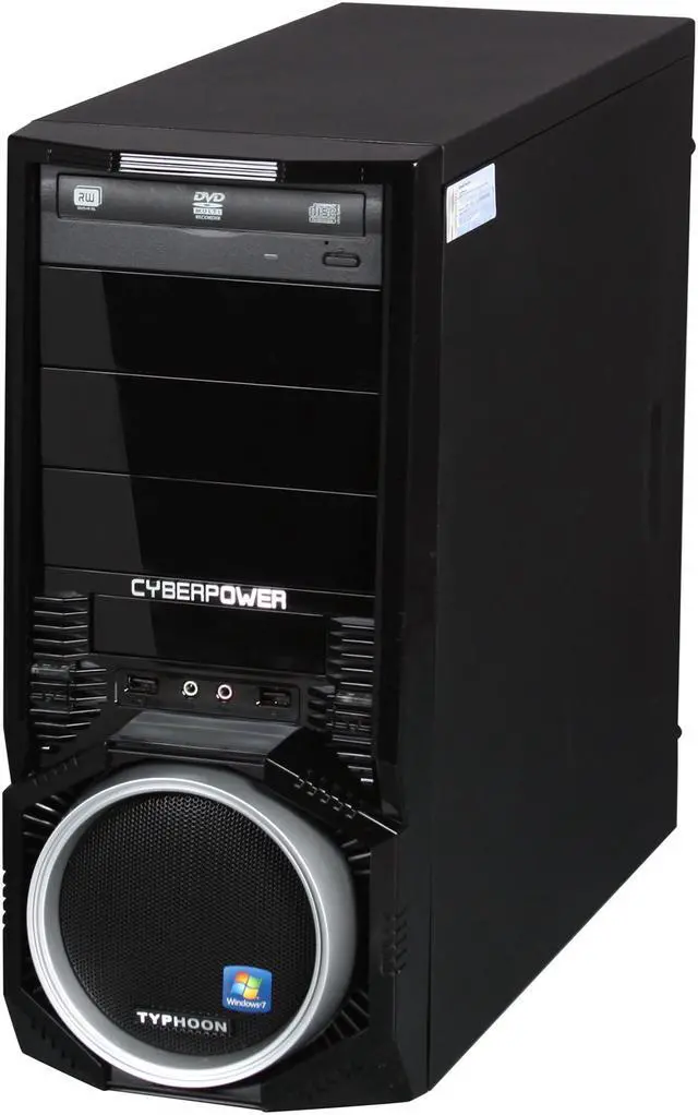 Alt view image 3 of 9 - CyberpowerPC Desktop PC Gamer Ultra 2117 AMD FX-Series FX-4100 8GB DDR3 1TB HDD AMD Radeon HD 6670 1GB Windows 7 Home Premium 64-Bit
