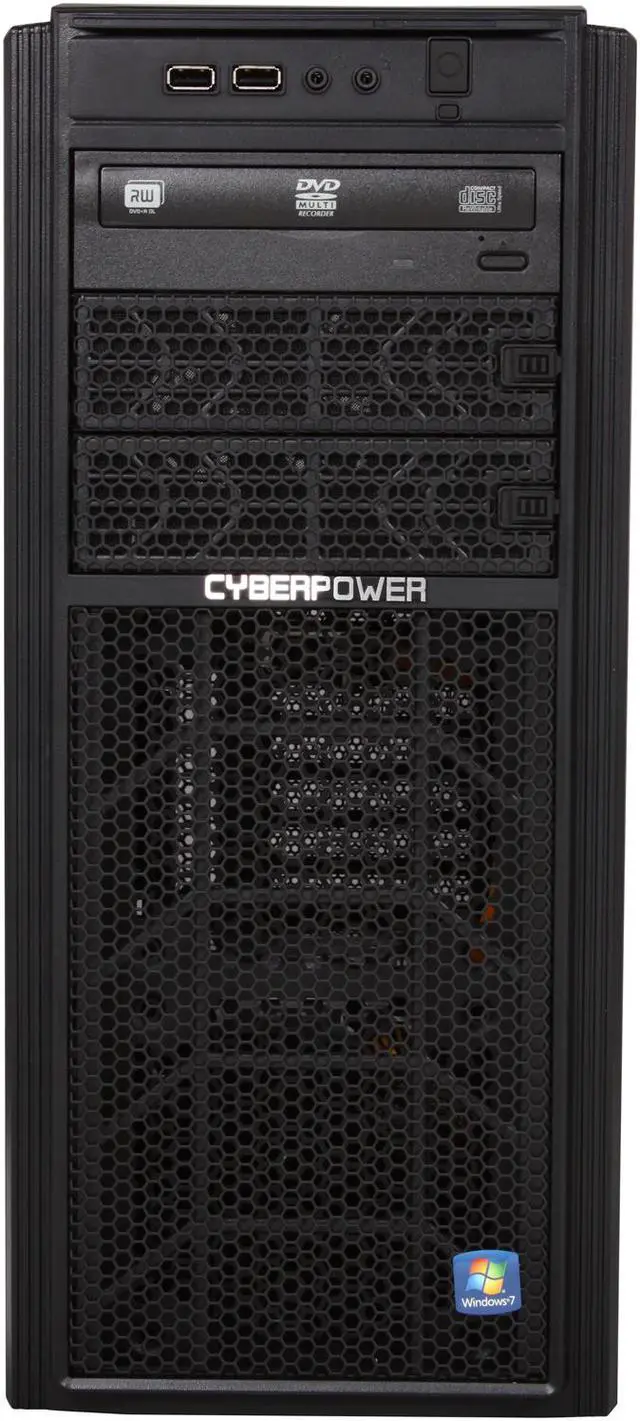 Alt view image 2 of 9 - CyberpowerPC Desktop PC Gamer Ultra 2121 AMD A8-3870K 8GB DDR3 1TB HDD AMD Radeon HD 6450 1GB Windows 7 Home Premium 64-Bit