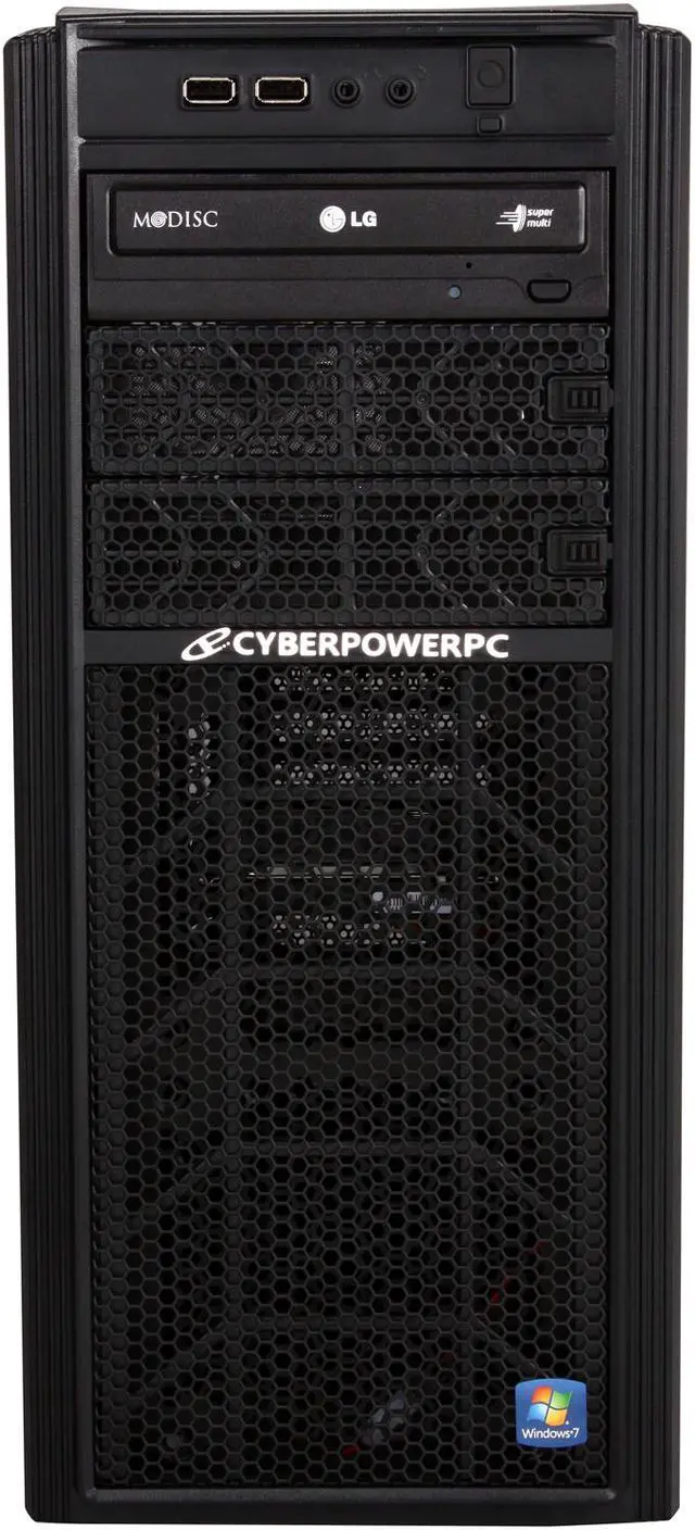 Alt view image 2 of 9 - CyberpowerPC Desktop PC Gamer Xtreme 1331 Intel Core i5-3550 8GB DDR3 1TB HDD AMD Radeon HD 6670 1GB Windows 7 Home Premium 64-Bit