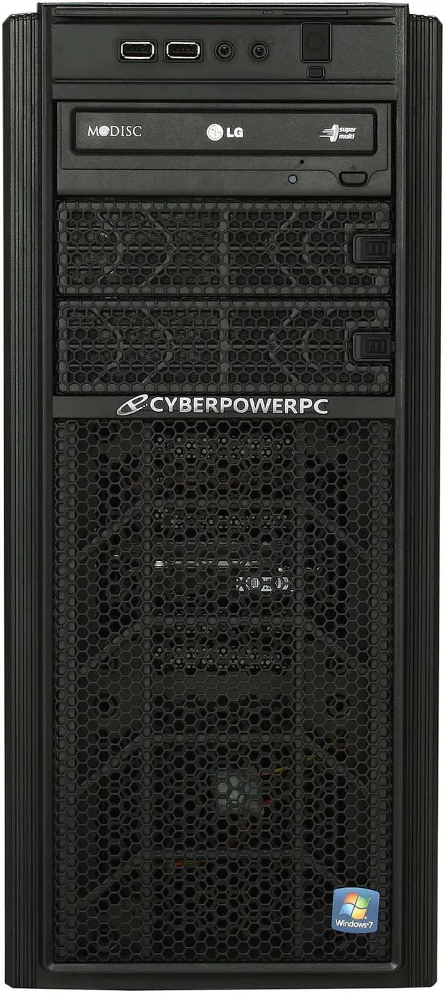 Alt view image 2 of 9 - CyberpowerPC Desktop PC Gamer Xtreme 1334 Intel Core i7-3770K 8GB DDR3 1TB HDD AMD Radeon HD 7750 1GB Windows 7 Home Premium 64-Bit
