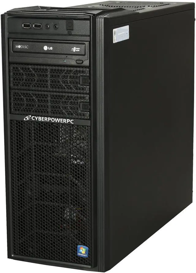 Alt view image 3 of 9 - CyberpowerPC Desktop PC Gamer Xtreme 1334 Intel Core i7-3770K 8GB DDR3 1TB HDD AMD Radeon HD 7750 1GB Windows 7 Home Premium 64-Bit