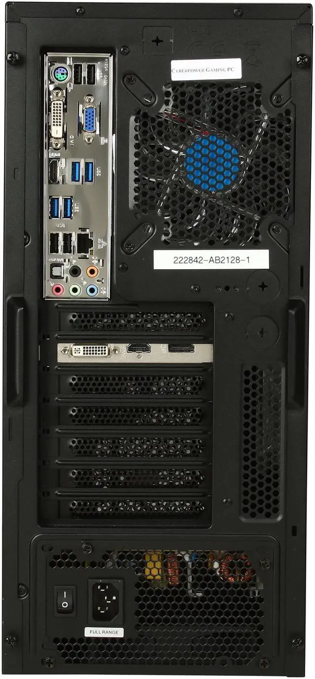 Alt view image 8 of 9 - CyberpowerPC Desktop PC Gamer Xtreme 1334 Intel Core i7-3770K 8GB DDR3 1TB HDD AMD Radeon HD 7750 1GB Windows 7 Home Premium 64-Bit
