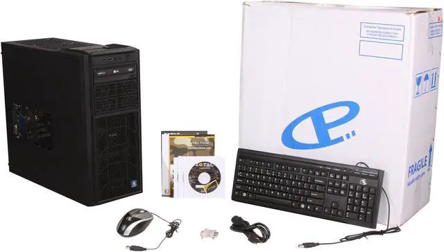 Alt view image 9 of 9 - CyberpowerPC Desktop PC Gamer Xtreme 1335 Intel Core i7-3770K 8GB DDR3 2TB HDD Nvidia Geforce GTX 560 2GB Windows 7 Home Premium 64-Bit