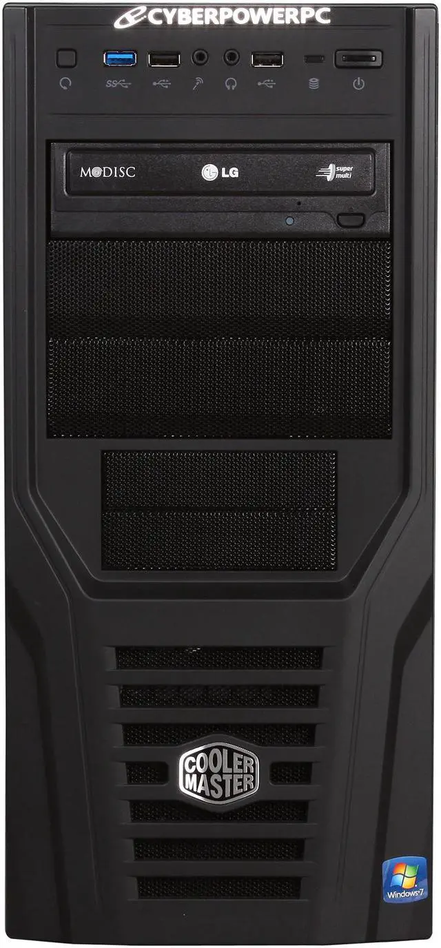 Alt view image 2 of 9 - CyberpowerPC Desktop PC Gamer Ultra 2126 AMD FX-Series FX-8120 8GB DDR3 1TB HDD NVIDIA GeForce GTX 560 2GB Windows 7 Home Premium 64-Bit