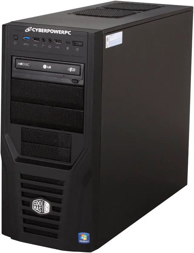Alt view image 3 of 9 - CyberpowerPC Desktop PC Gamer Ultra 2126 AMD FX-Series FX-8120 8GB DDR3 1TB HDD NVIDIA GeForce GTX 560 2GB Windows 7 Home Premium 64-Bit