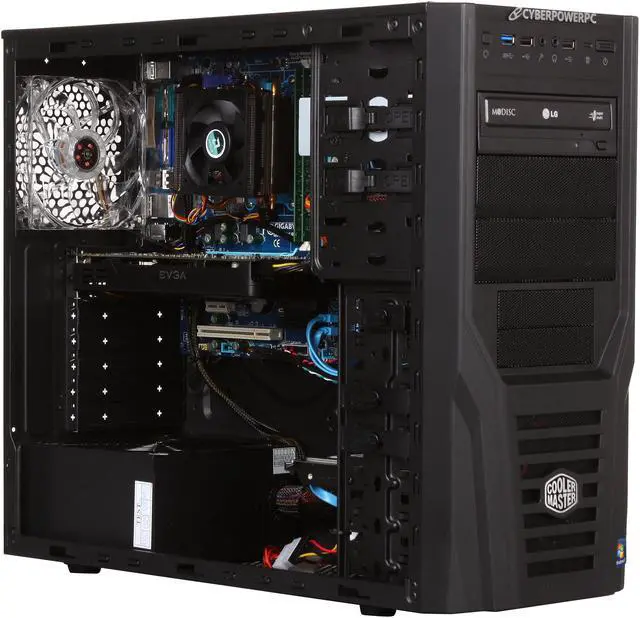Alt view image 7 of 9 - CyberpowerPC Desktop PC Gamer Ultra 2126 AMD FX-Series FX-8120 8GB DDR3 1TB HDD NVIDIA GeForce GTX 560 2GB Windows 7 Home Premium 64-Bit