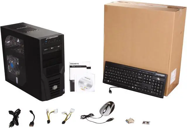 Alt view image 9 of 9 - CyberpowerPC Desktop PC Gamer Ultra 2126 AMD FX-Series FX-8120 8GB DDR3 1TB HDD NVIDIA GeForce GTX 560 2GB Windows 7 Home Premium 64-Bit