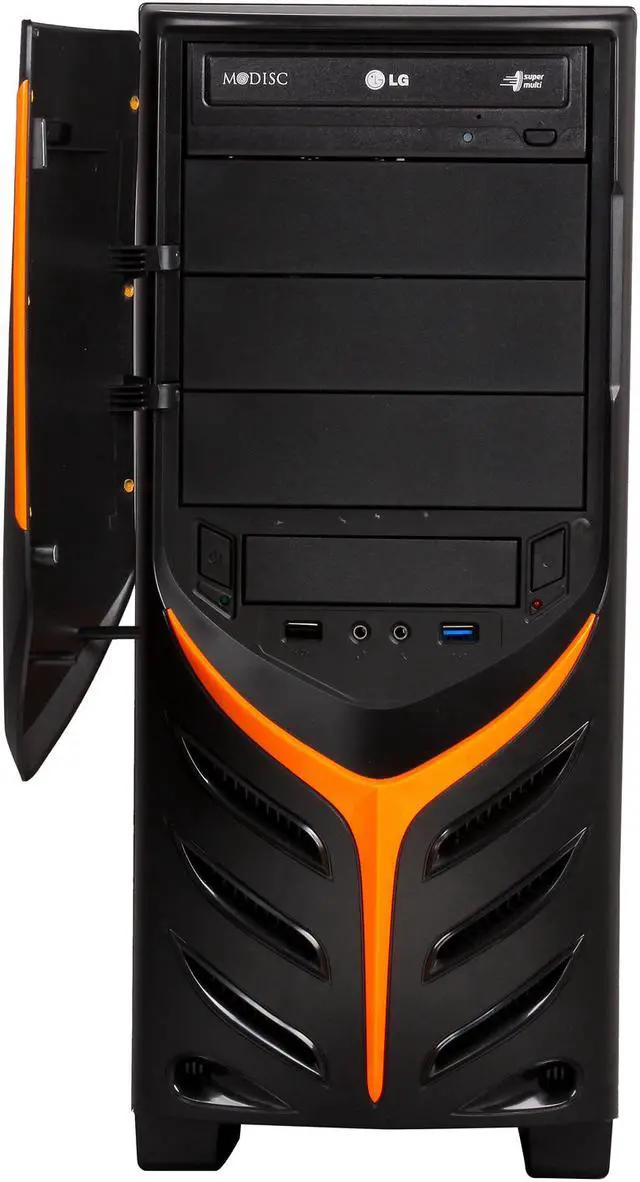 Alt view image 2 of 9 - CyberpowerPC Desktop PC Gamer Ultra 2127 AMD FX-Series FX-6100 8GB DDR3 1TB HDD AMD Radeon HD 6670 1GB PCI Express Graphics Windows 7 Home Premium 64-Bit