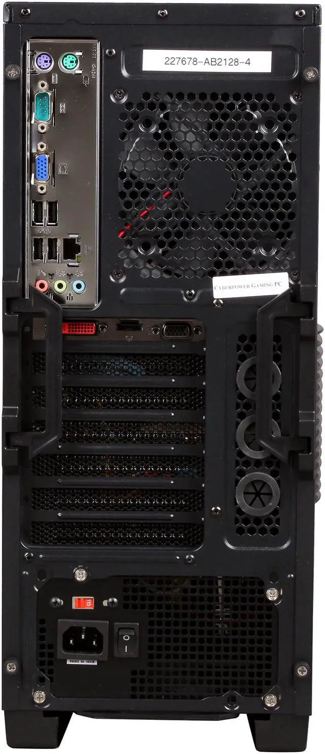 Alt view image 8 of 9 - CyberpowerPC Desktop PC Gamer Ultra 2127 AMD FX-Series FX-6100 8GB DDR3 1TB HDD AMD Radeon HD 6670 1GB PCI Express Graphics Windows 7 Home Premium 64-Bit