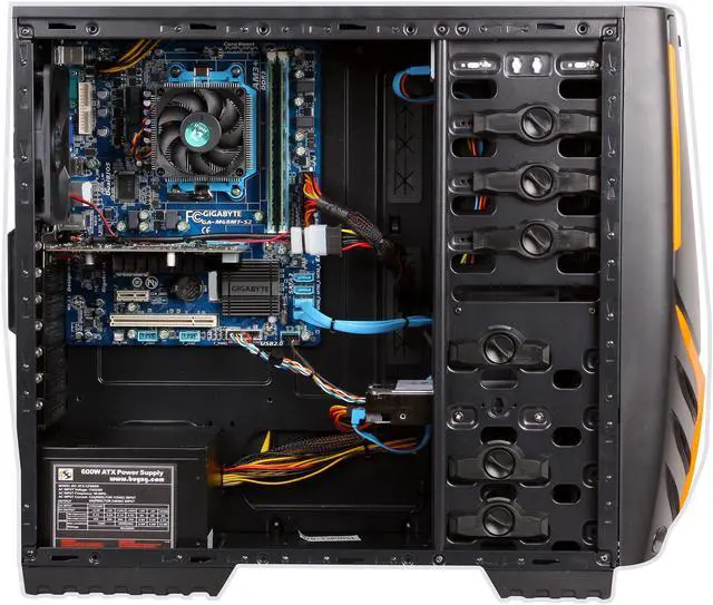 Alt view image 6 of 9 - CyberpowerPC Desktop PC Gamer Ultra 2127 AMD FX-Series FX-6100 8GB DDR3 1TB HDD AMD Radeon HD 6670 1GB PCI Express Graphics Windows 7 Home Premium 64-Bit