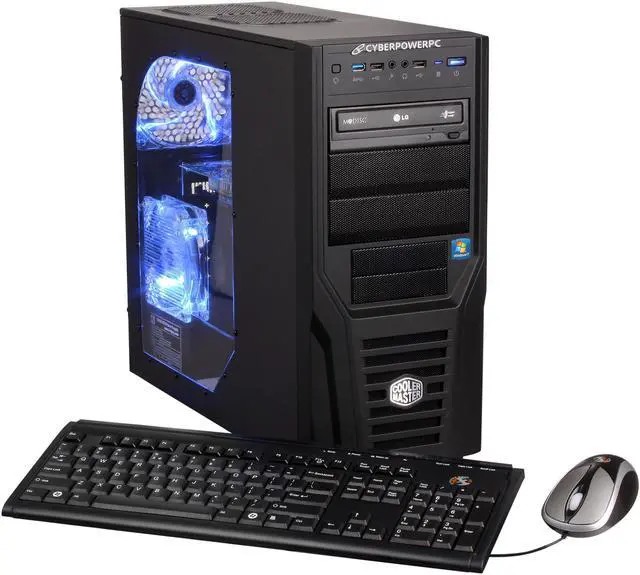 Main image of CyberpowerPC Desktop PC Gamer Xtreme 1345 Intel Core i7-3770K 8GB DDR3 1TB HDD Nvidia Geforce GTX 550 Ti 1GB PCI-e Graphics Windows 7 Home Premium 64-Bit